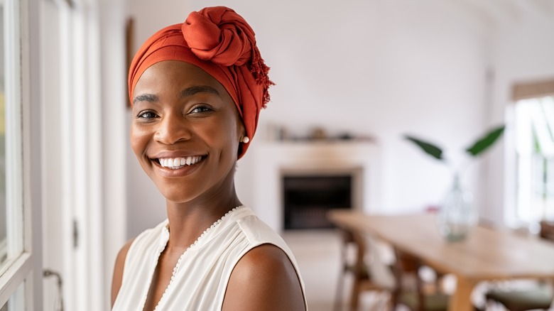 smiling woman